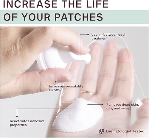 Miniatura 5 de Dermaclara Parche de frente – Parches antiarrugas para la frente durante la noche, parches de silicona, tratamiento reutilizable para arrugas, hasta