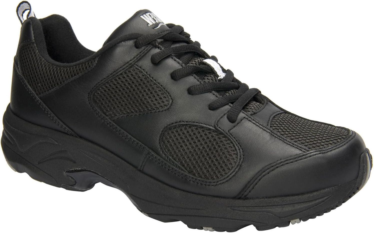 Men's Lightning II Comfortable Therapeutic Leather Athletic Shoe with Double Depth