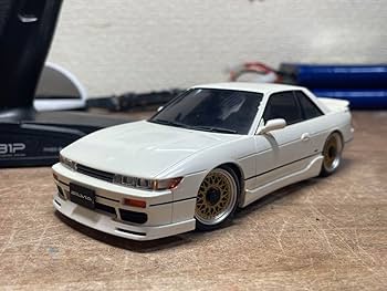 ミニッツAWD 日産 シルビア K’s (S13) エアロ レディセット ミニッツAWD NISSAN SILVIA (S13) Aero Pearl White 32622PW