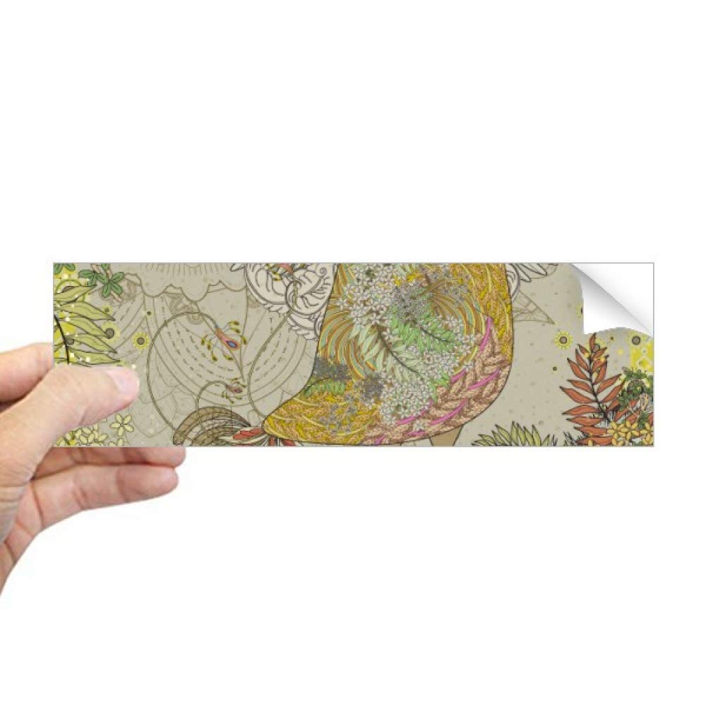 Sticker rectangulaire fenêtre Ukiyo-e : l'art japonais pour sublimer votre décoration