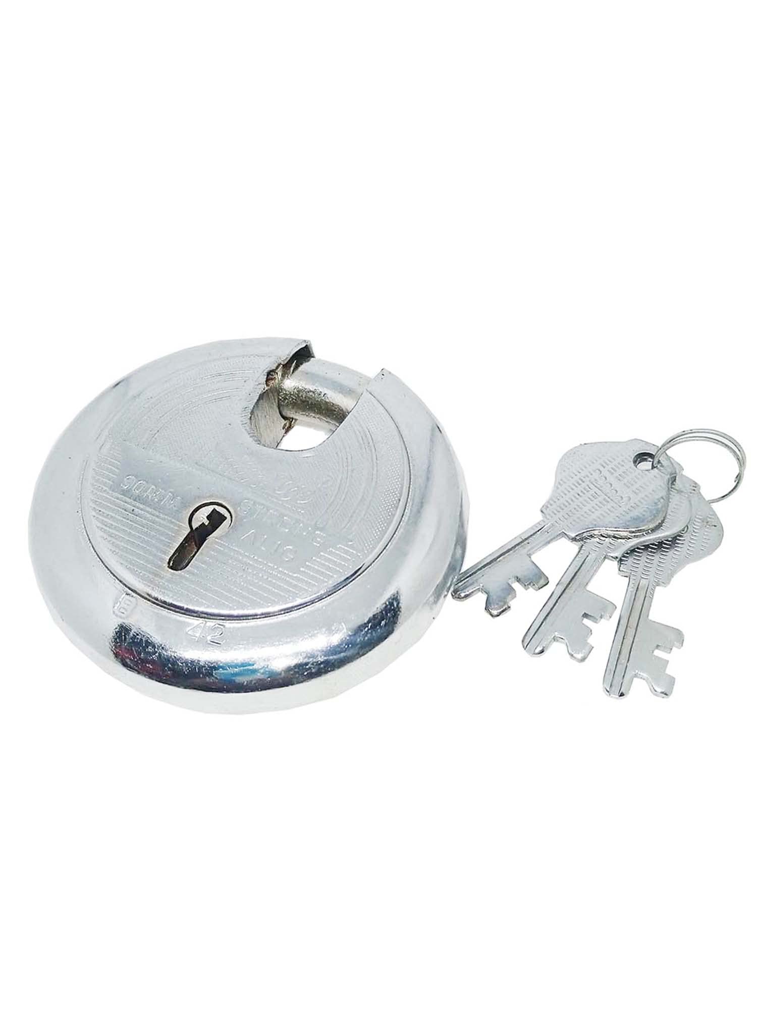 Unikkus Shutter Round Lock and Keys for Shop, Home, Room, Door and Multipurpose, Size 90 MM (B09RVCDQ3R) Amazon Price History, Amazon Price Tracker