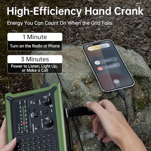 Portable Emergency Solar Radio Charger