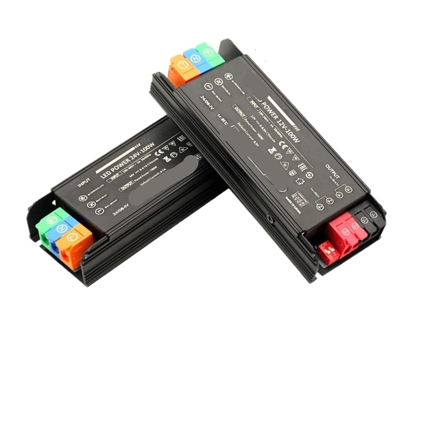 1PCS LED Lighting Transformer AC100-265V to DC 12V 24V(300W AC180-265V,DC 24V)