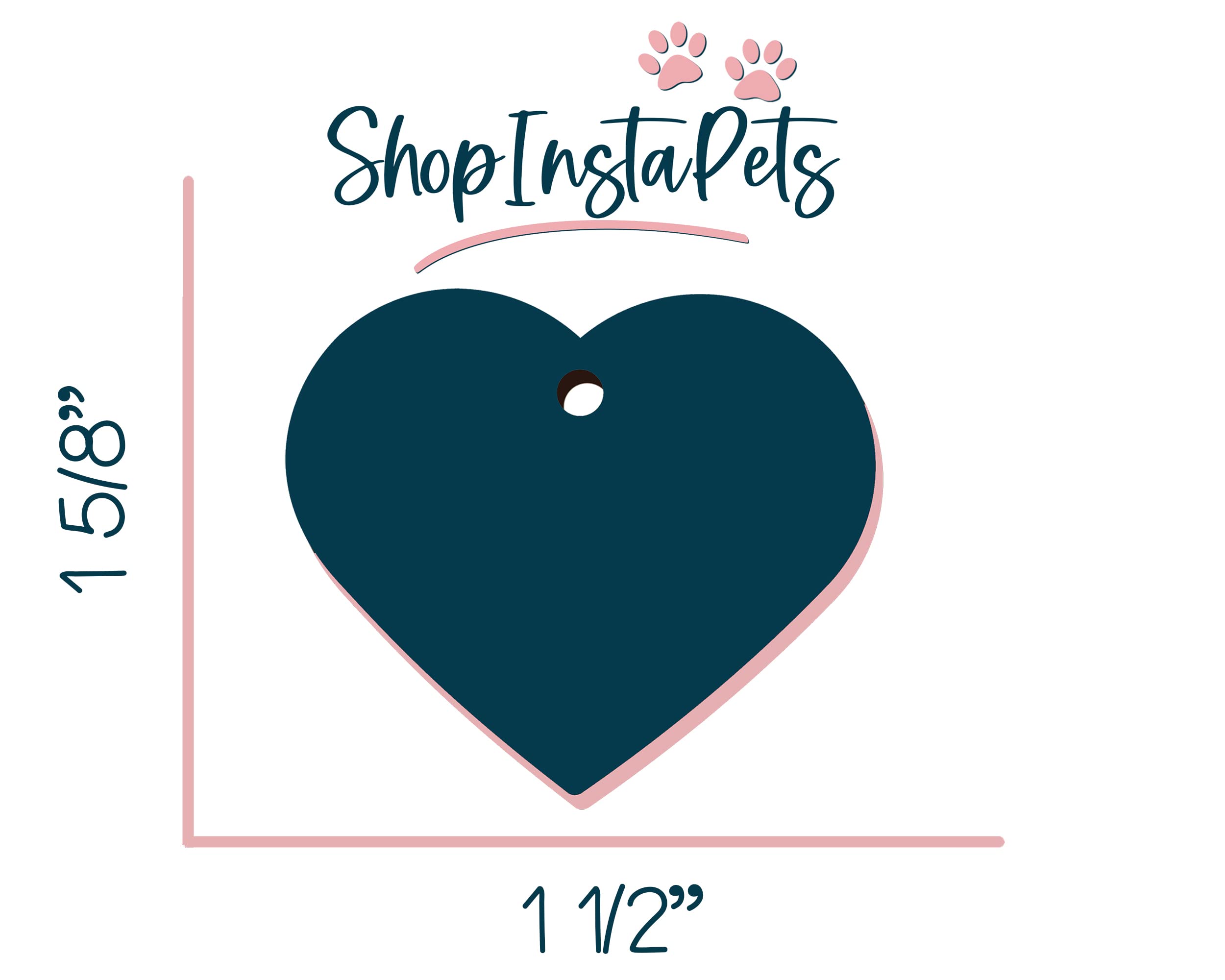uDesignUSA Double Sided Pet Id Dog Tags | Personalized for Your Pet (Spiderman, Heart Shaped)