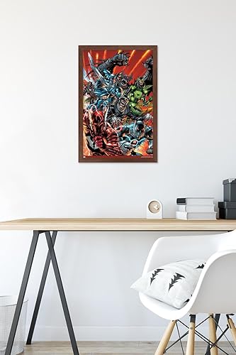 Miniatura 23 de Trends International DC Comics The Batman Who Laughs - Póster de pared grupal, 22.375 x 34 pulgadas, versión enmarcada en negro Versión enmarcada