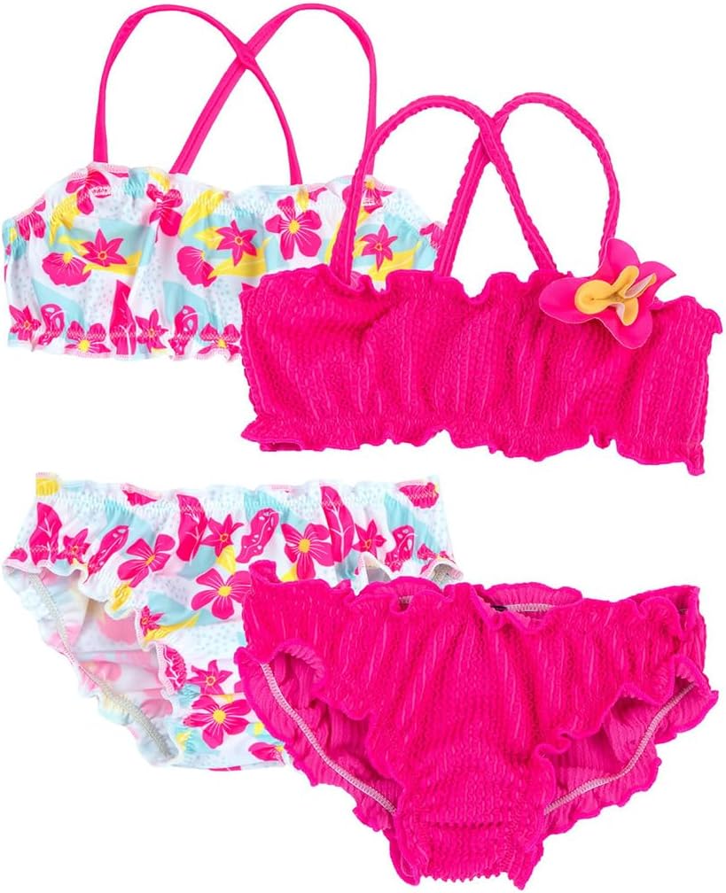 Chicco, Costume Neonata, Set di 2 Costumi a Tema Unicorno, Costume Intero e Bikini Due Pezzi, Comodi e Versatili, Ideali per Mare o Piscina, Abbigliamento Bambina, Designed in Italy