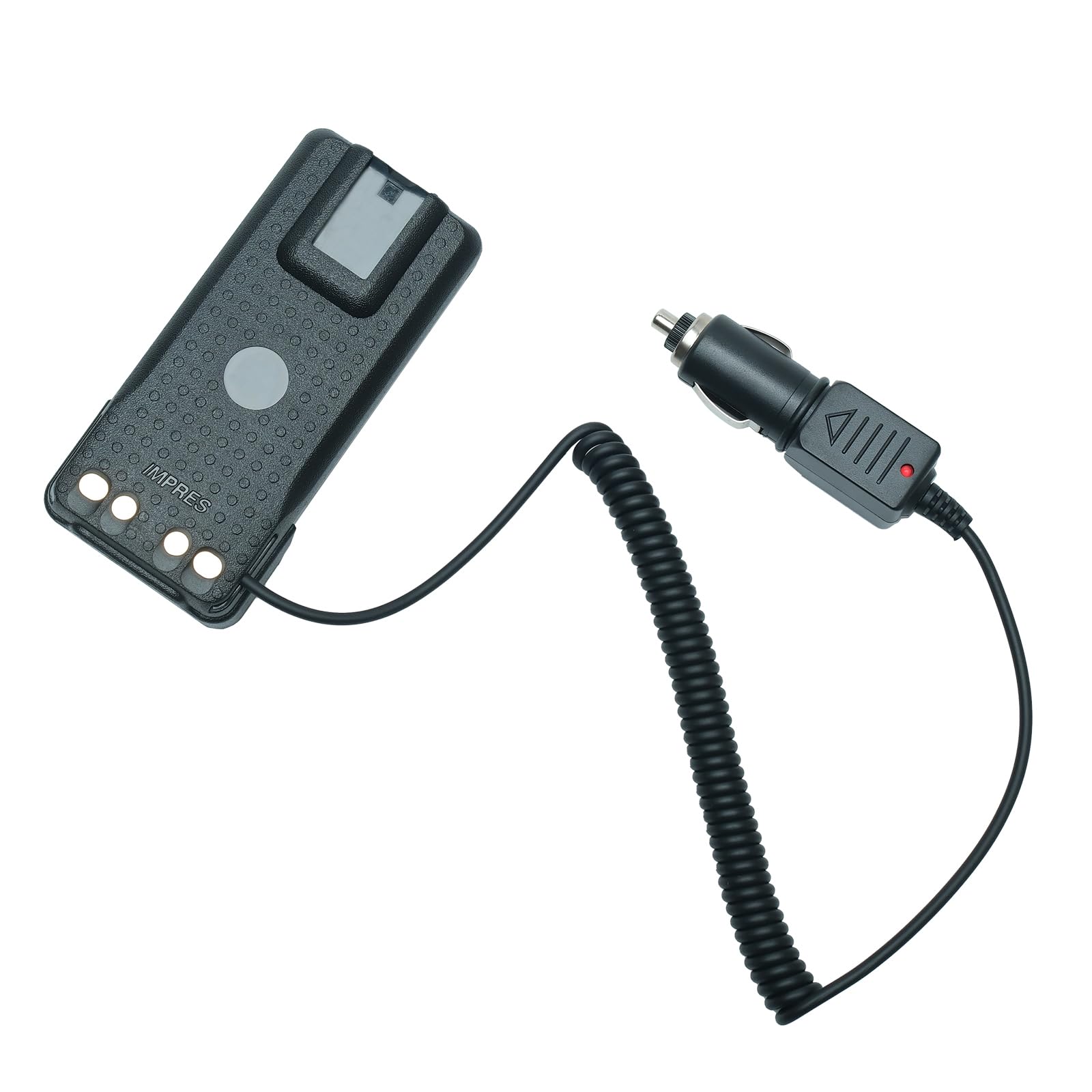 PMNN4409AR Radio Battery Eliminator Adaptor Compatible with Motorola Walkie Talkie XPR3300 XPR3500 XPR7350 XPR7380 XPR7550 XPR7580 Two Way Radio