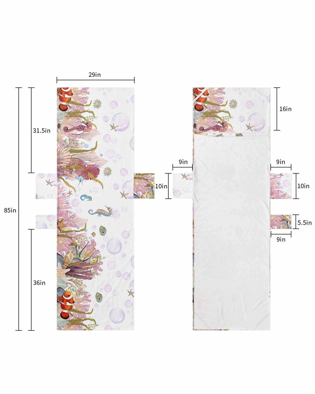 Pink Coastal Beach Lounge Chair Towel Cover, Soft Chaise Lounge Towel with Side Pockets Patio Pool Chairs Cover for Beach/Pool Sunbathing 29x85 Summer Beach Nautical Coral Seaside