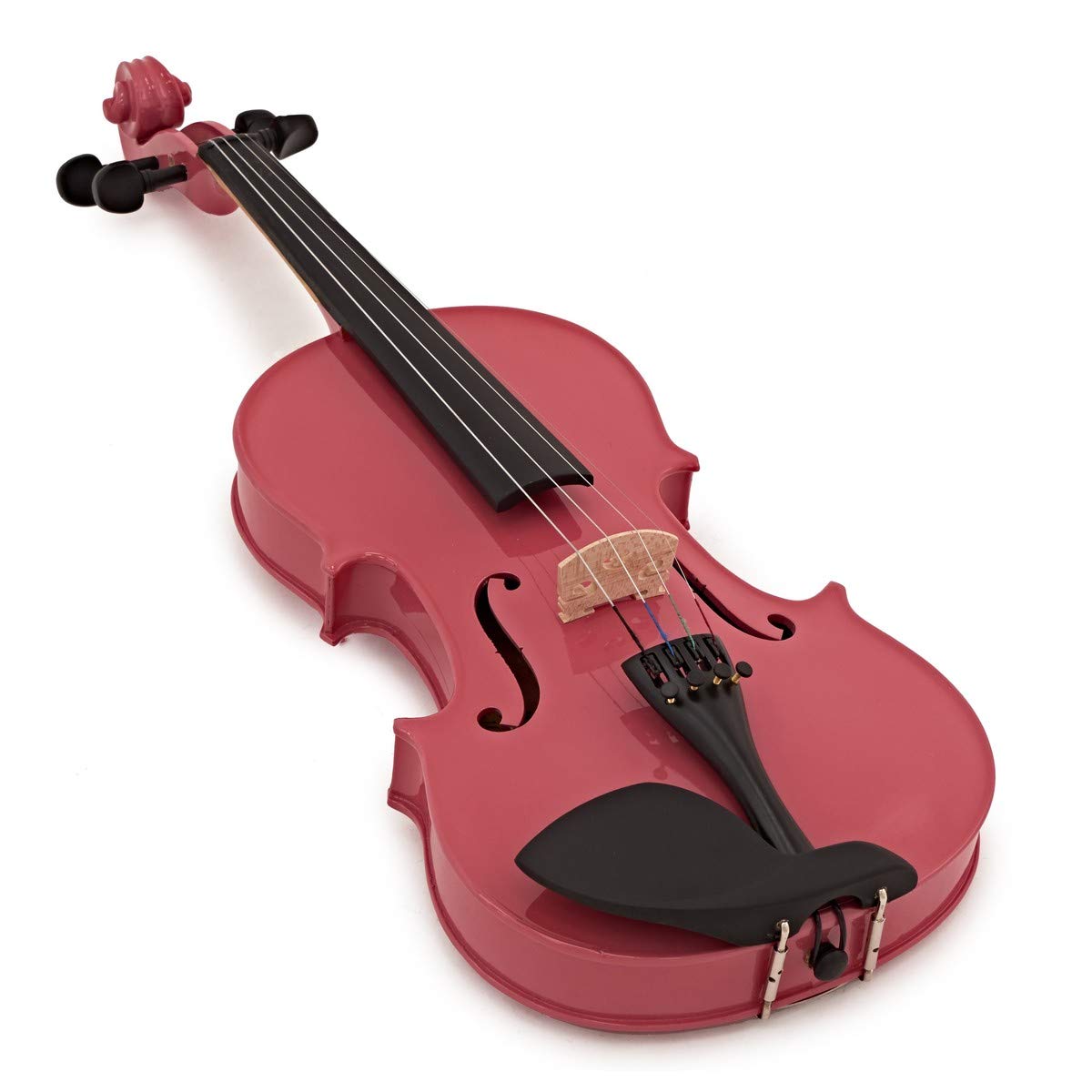Violín de Estudiante 3/4 de Gear4music, Rosa | Para Principiantes de 9-12 Años, Maderas de Calidad, Clavijas Finas para una Afinación Rápida y Estable, Arco y Estuche