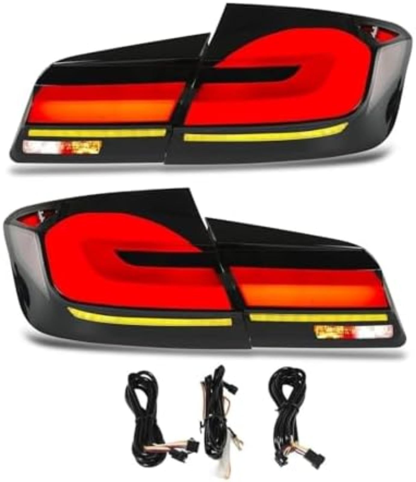 Dla BMW serii 5 F10, dla Sedan M5 2010-2013 20214 2015 2016 Światła tylne dynamiczny skręt, dla sygnału tylna lampa światła Lampka sygnalizacyjna w lusterku bocznym Lampka sygnalizacyjna