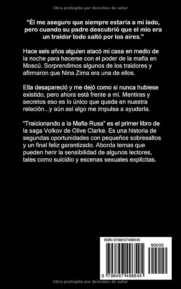 Miniatura 2 de Traicionando a la mafia rusa Saga Volkov I (Spanish Edition)