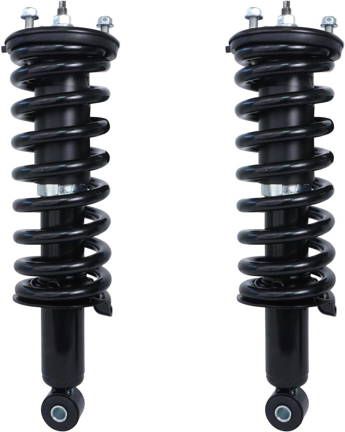 Detroit Axle - 8pc Suspension Kit for 2005-2012 Nissan Pathfinder Complete 2 Front Struts with Coil Spring 2 Rear Shock Absorbers 4 Front Rear Sway Bars 2006 2007 2008 2009 2010 2011 Replacement