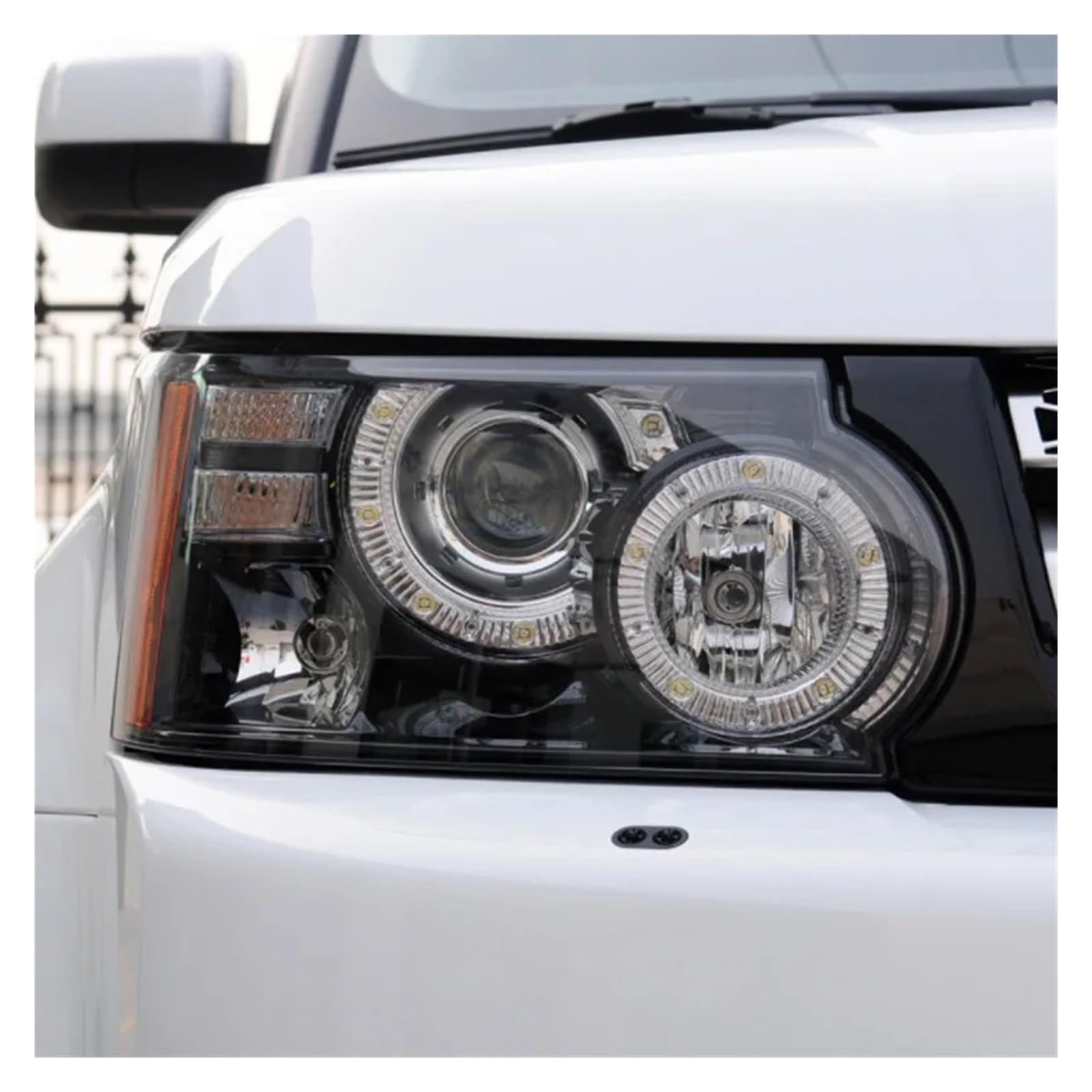 Per Land Per Rover Per Range Per Sport Per Edition 2010-2013 Lente Faro Anteriore Auto Paralume Faro Coperchio Lente Faro(Right)