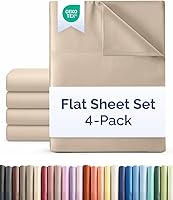 Vista 95 de Sábana encimera de bolsillo profundo, más suave que el algodón egipcio, 1 sábana encimera para colchón tamaño King