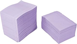 Srliya 125pcs Disposable Tattoo Tablecloth, Disposable Waterproof Mat Tablecloths Clean Pad Underpad Medical Beauty Tattoo Tools (Purple)