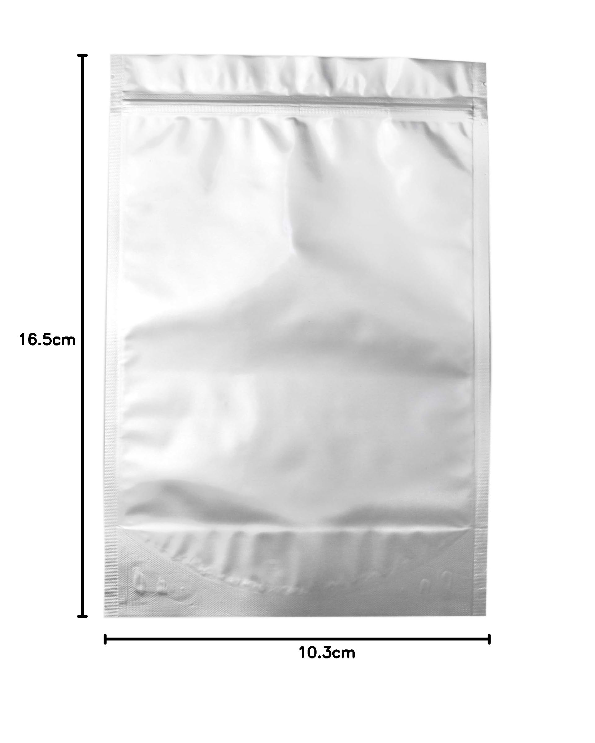 Evergreen Goods Frischhaltebeutel aus Aluminiumfolie, wiederverwendbare Beutel, hitzeverschließbar, Standfest, Druckverschlussbeutel mit Einreißkerbe, Tee, Kaffeebohnen, Nüsse (100, 210 x 310 mm)