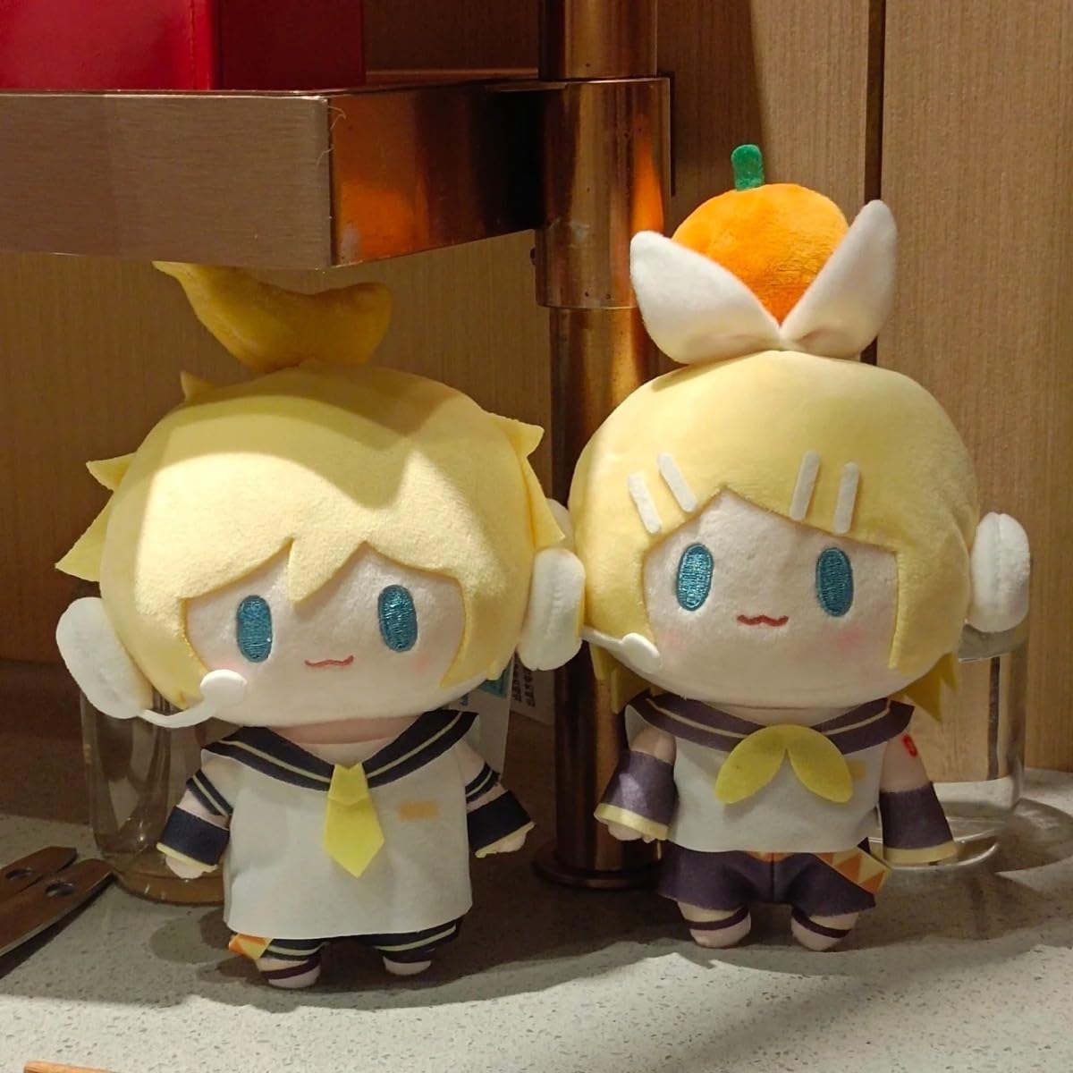 Amazon.co.jp: ZBDSSTXF 鏡音リン 鏡音レン ぬいぐるみ 人形 綿