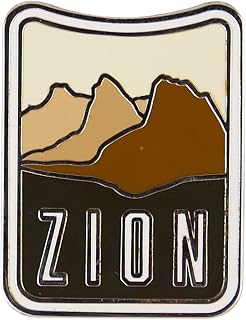Vagabond Heart Zion National Park Enamel Pin - Zion Souvenir - Zion Pin