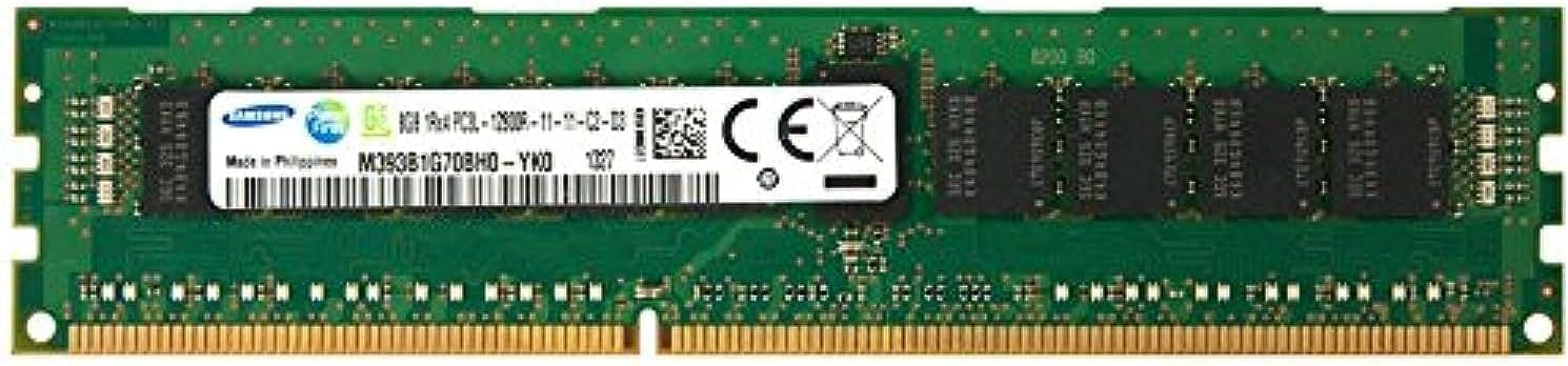 SAMSUNG M393B1G70BH0-YK0 PC3L-12800R DDR3 1600 8GB 1Rx4 ECC REGISTERED SERVER MEMORY RAM