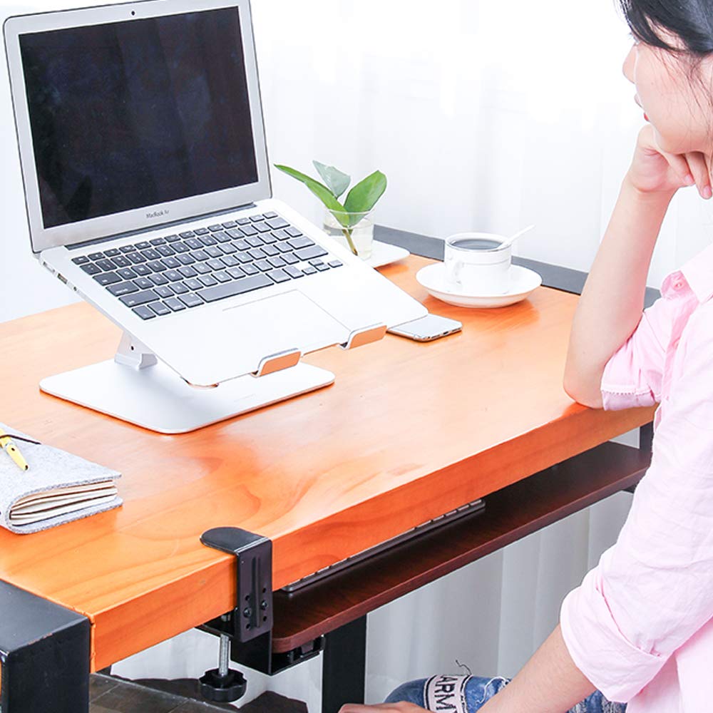 Buy SKYZONAL Keyboard Tray ClampOn Under Desk Ergonomic Wrist Rest