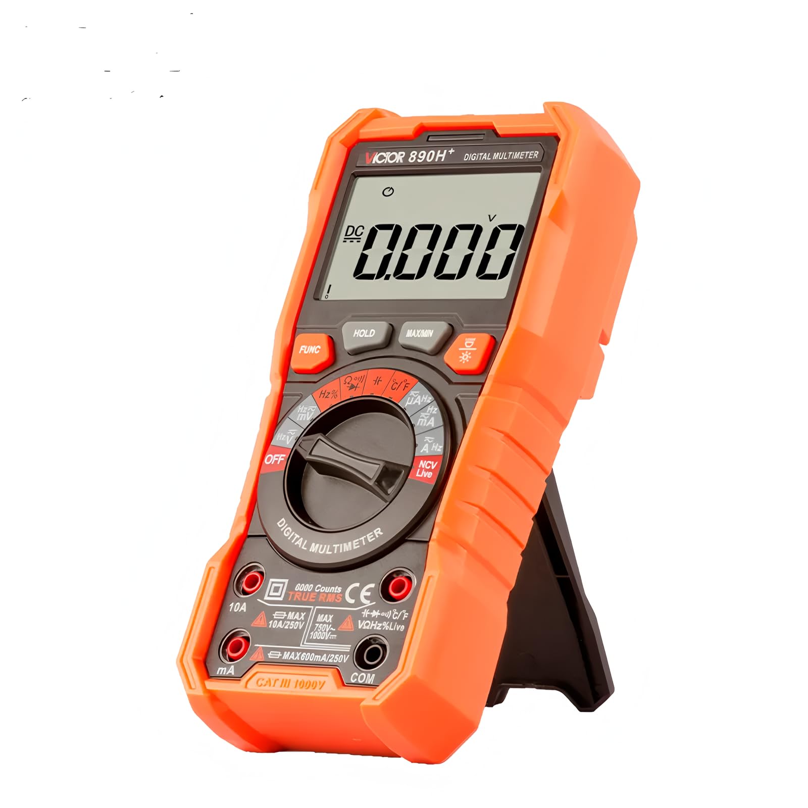RuoShui 890H+ Digital Multimeter with test leads