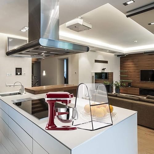 Miniatura 5 de Cubierta transparente para batidora de pie KitchenAid, fundas de tamaño grande con bolsa organizadora, compatible con mezclador KitchenAid de 4.5 a