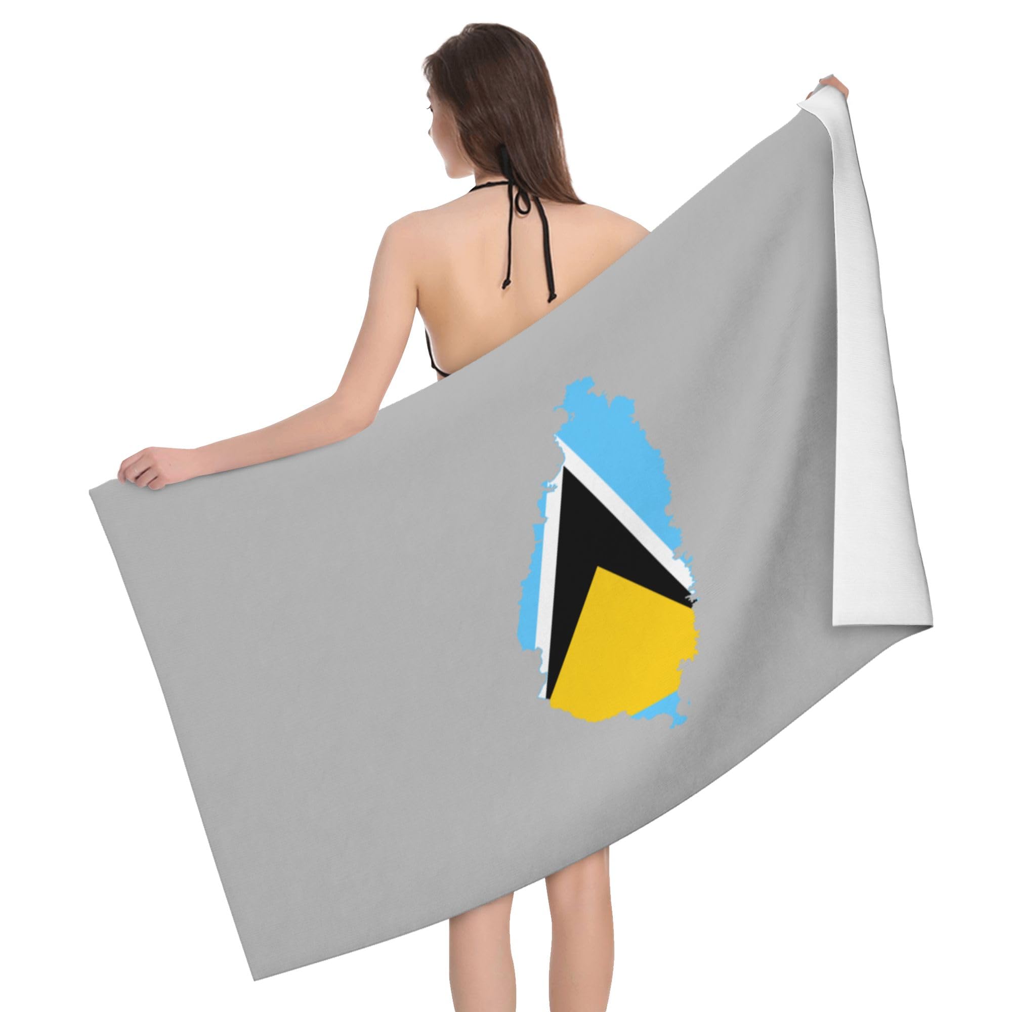 Toalla para sauna y playa de Santa Lucía perfecta para el hombre