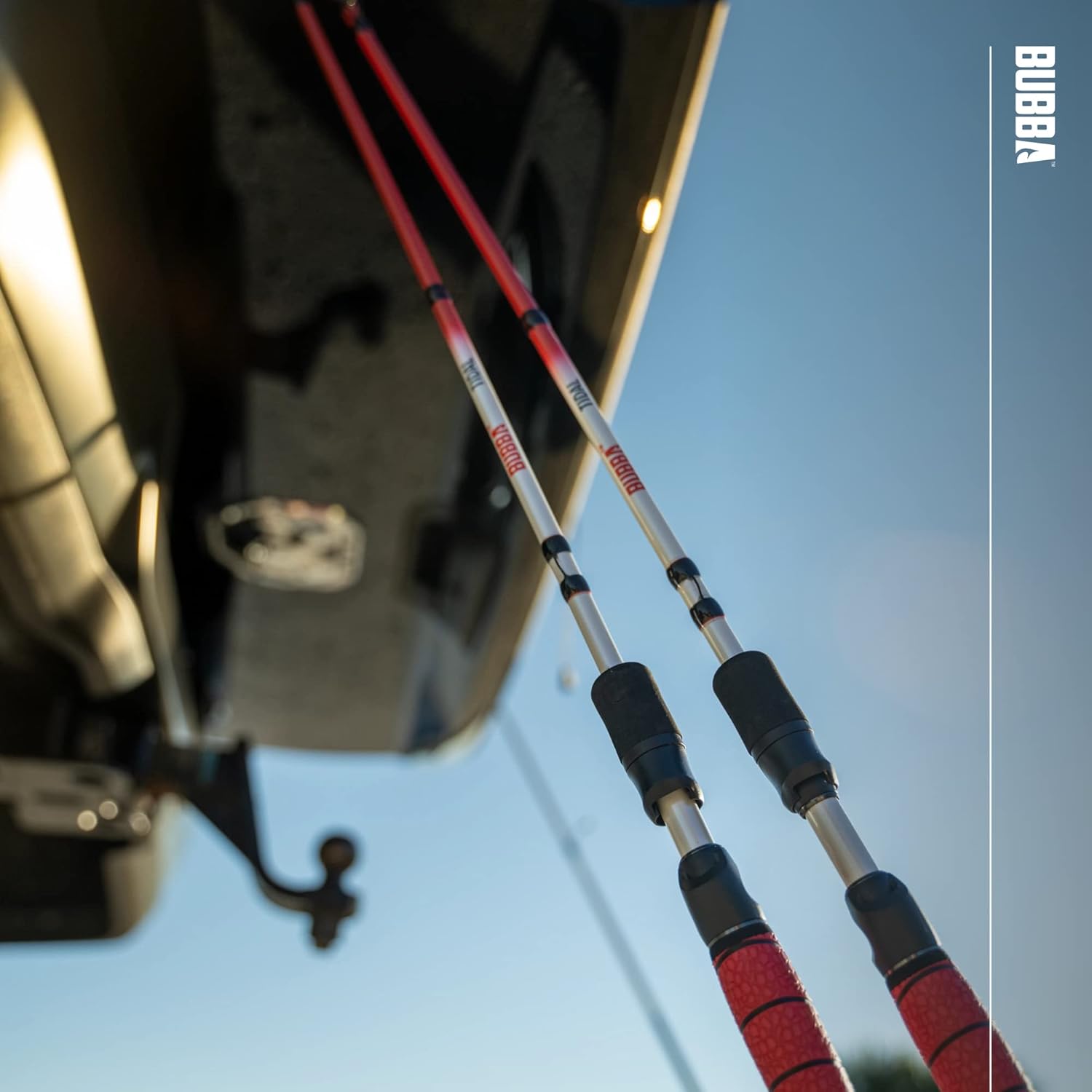 Bubba Tidal Casting Fishing Rod with Split Reel Seat, Non-Slip Grip, 1 Piece, 6'9"-7'6", for Fishing, Outdoors