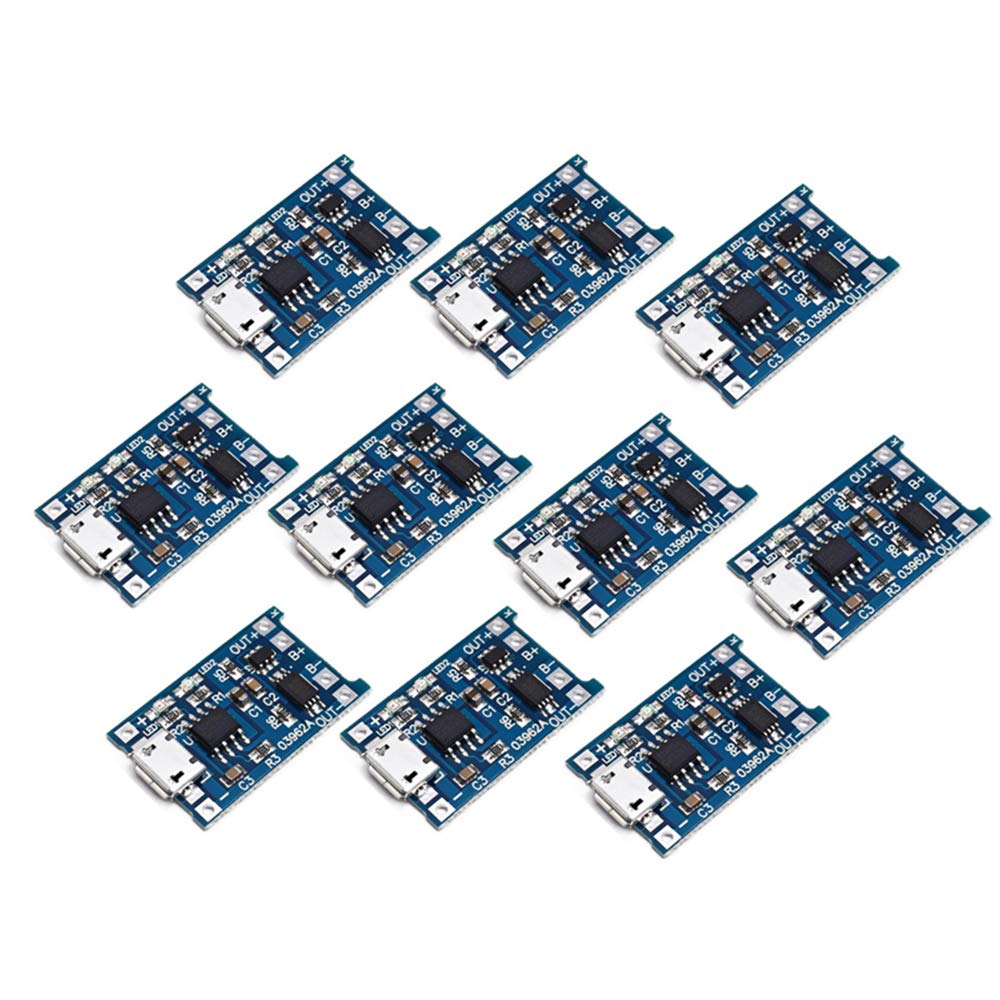 10PCS Battery Charging Protection Board, 5V 1A Charging Controller