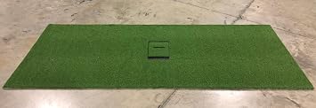 5 x 10 Golf Mat for Optishot Simulator for Right and Left Handed Golfers- Also Holds a Wooden tee