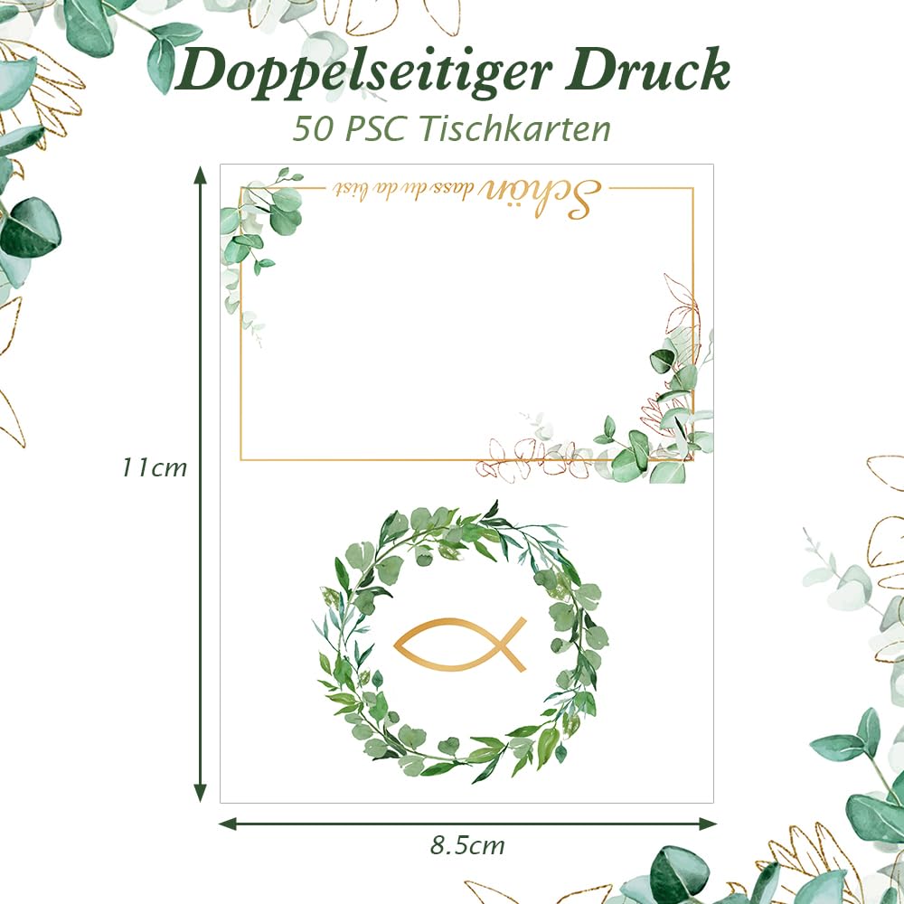 Lot De 50 Cartons De Table Pour Mariage, Baptême, Communion