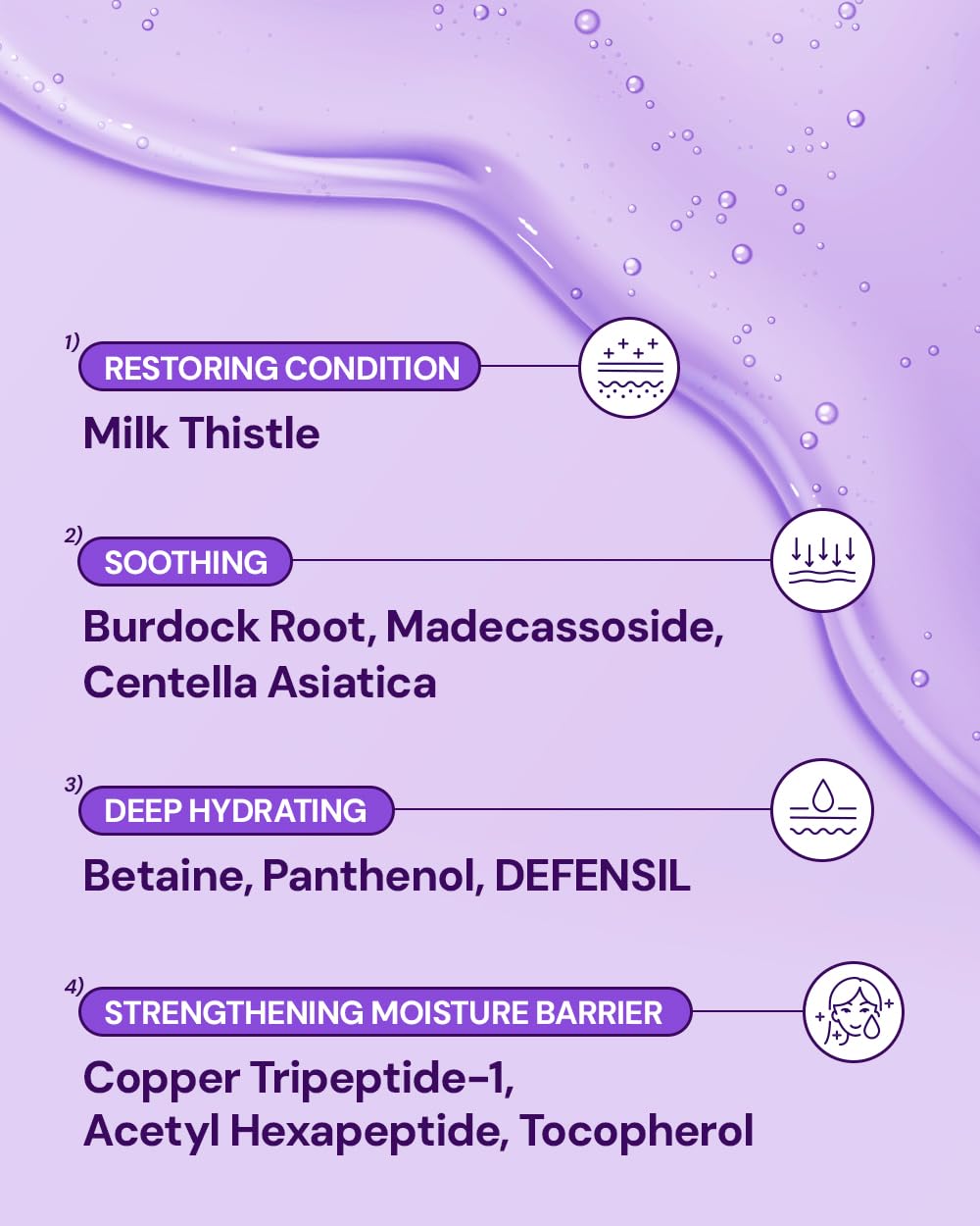 BANOBAGI Milk Thistle Repair Serum | Korean Skin Care Face Moisturizer Hydrating Serum for Face | Korean Moisturizer Skin Firming Face Serum for Glowing Skin w/ 70% Burdock Root Extracts (1.01 oz) - Image 6