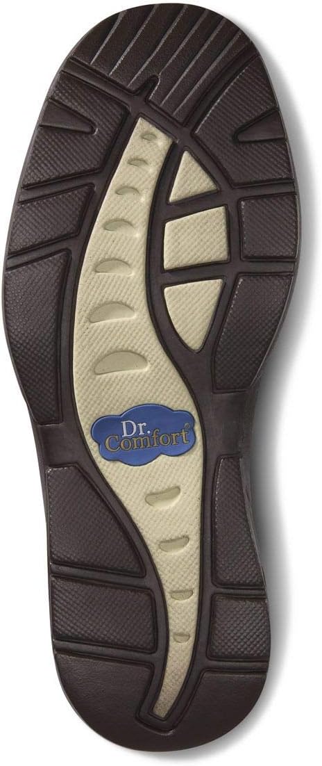 Dr. Comfort Fisherman Men's Therapeutic Diabetic Extra Depth Sandal: Chestnut 8.5 Medium (B/D)