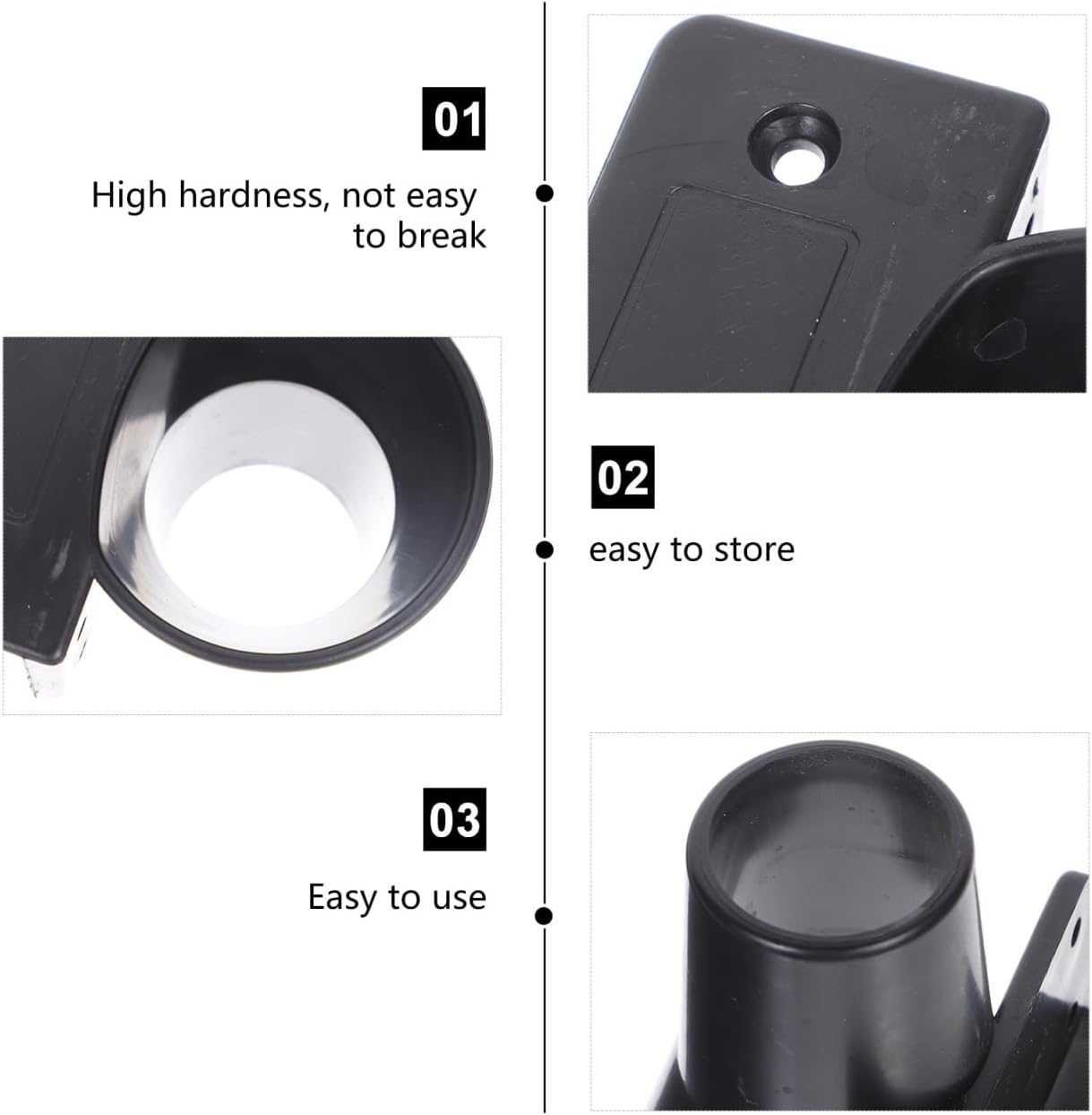 Electric Screwdriver Holder Wall Mounted Storage Cups 8-Pack 3.34X3.14X12.12In Organizer for Electric Screwdrivers Accessories Workshop and Home