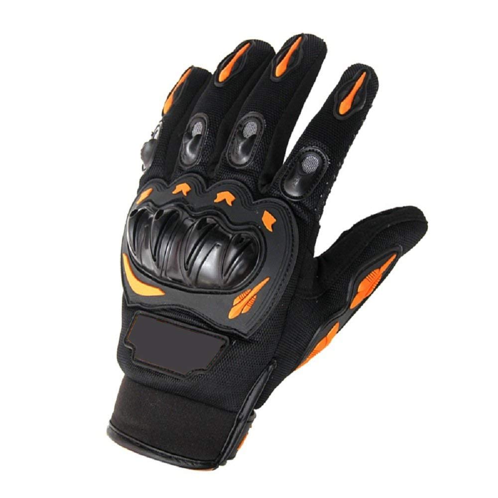 Rivoxx Synthetic Leather Motorcyclegloves(Black Medium), Size- Medium, Pack of 1 pc.