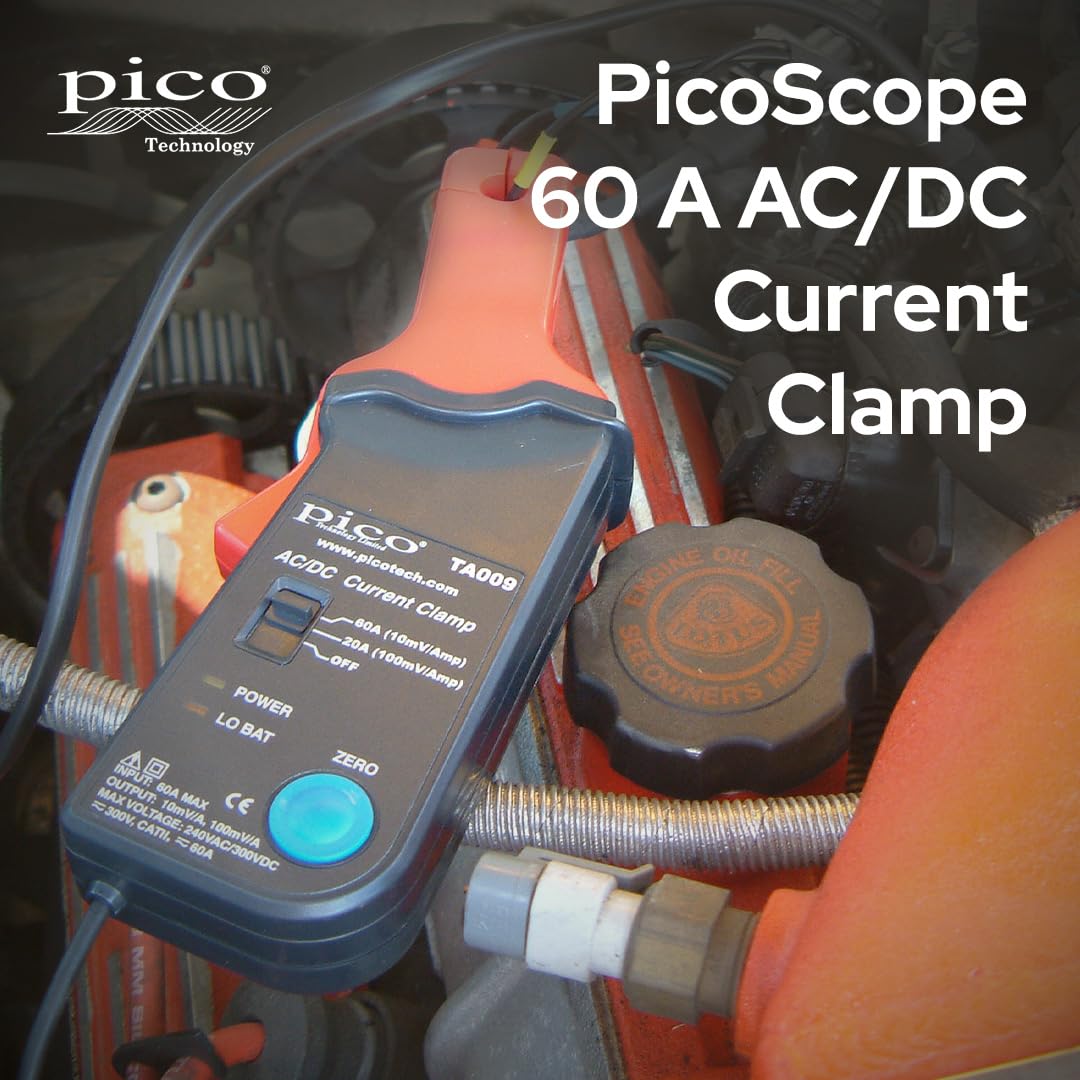 Pico Technology TA009 morsetto di corrente, 60 a, AC/DC, 4 mm, spina a banana