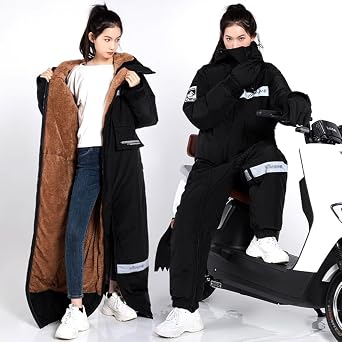 Womens Mens Ski Suits One Piece Snowsuits Jumpsuit Thickened Warm Windproof for Skiing Winter Outdoor work