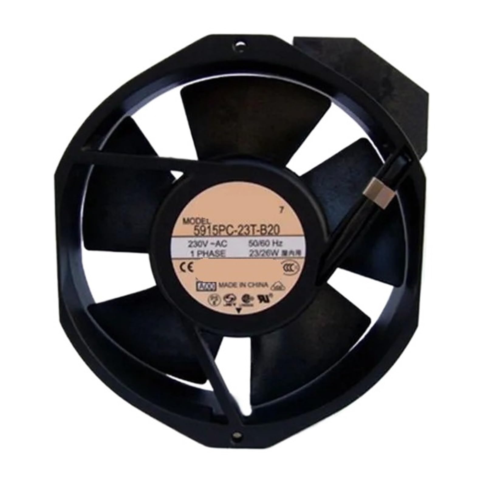 LZIKKGKI 1pcs 5915PC-23T-B20 230VAC 17238 172 * 172 * 38mm Cooling fan