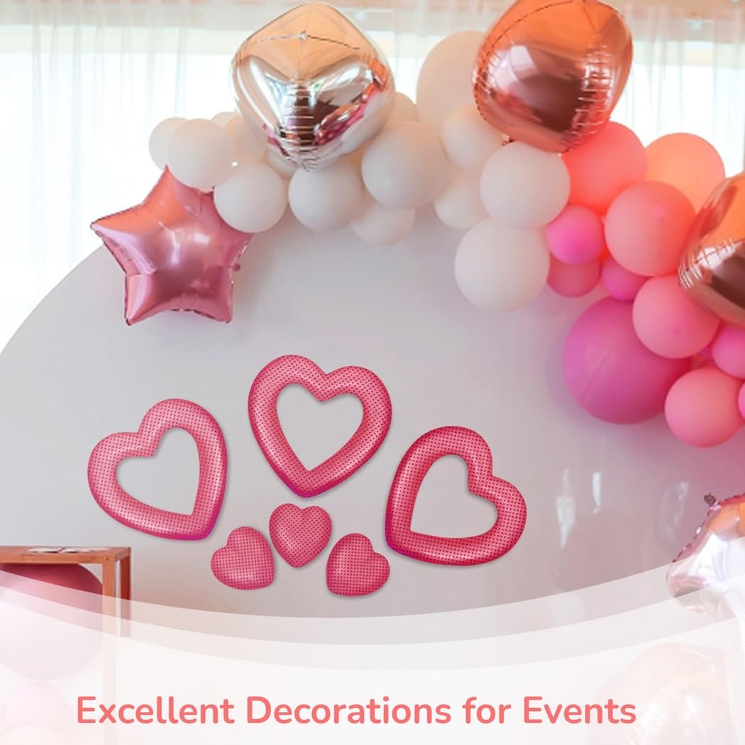 16 cuori bianchi in schiuma per artigianato, ideali per decorazioni fai da te per matrimoni e San Valentino, ghirlande in schiuma per arte personalizzata