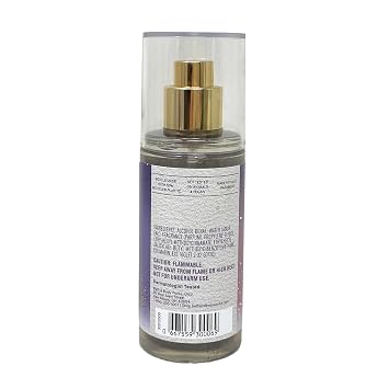 Bath & Body Works Snowflakes & Cashmere Mini Fragrance Mist and Body Cream Bundle with a Himalayan Salts Springs Sample Soap - Travel Size