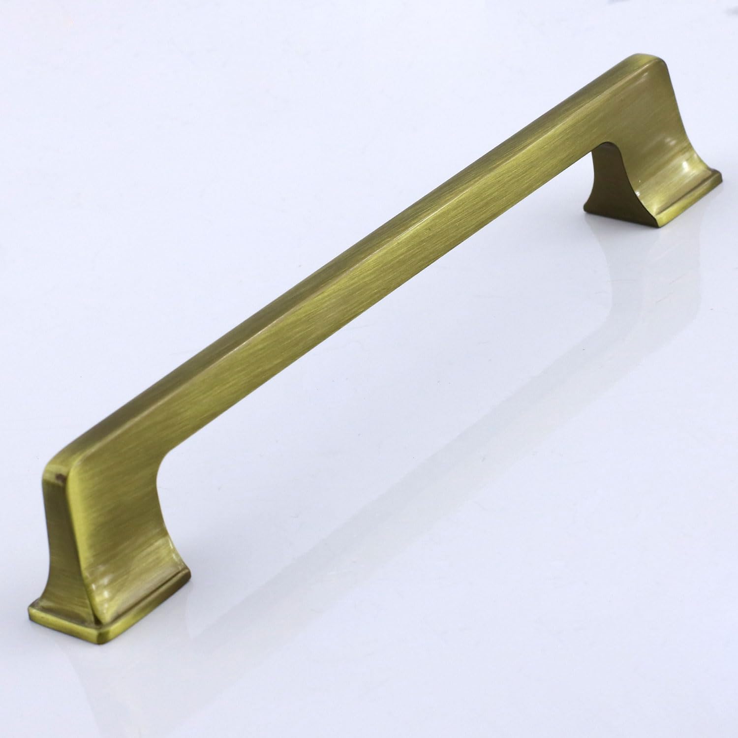 Gediz Metal Antik Sarı Kulp 160 mm 16 cm Mobilya Çekmece Mutfak Dolabı Dolap Kapak Kulp Kulb Kulpu