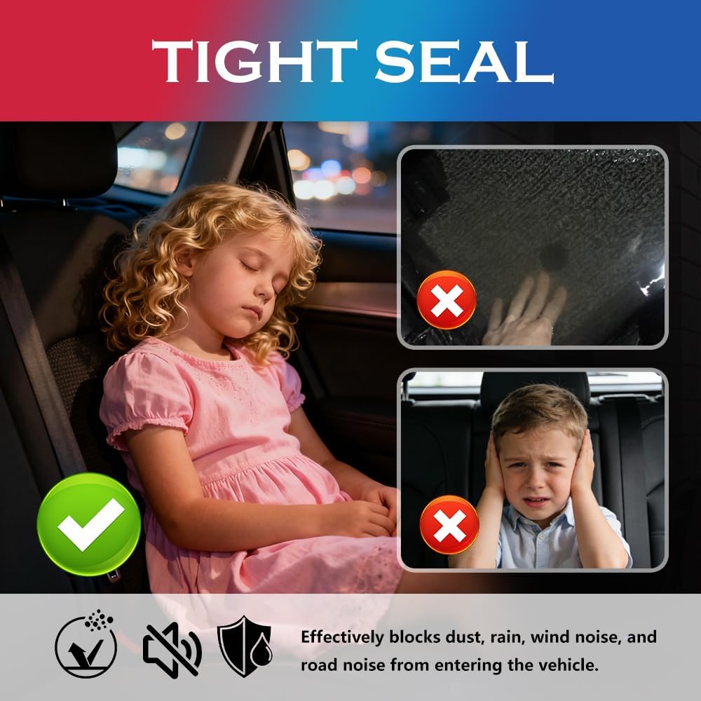 23Ft T-Seal Car Sunroof Seal Rubber Trim,Cuttable Car Windshield Rubber Seal Strip for Dust/Water/Wind Noise Protection,Windshield Seals Strip for Cars Sunroof/Windshields/Tailgate