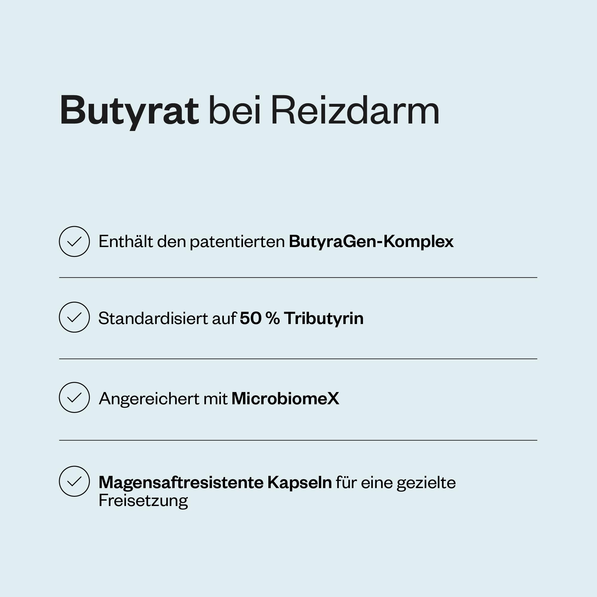 Butyrate Colon Formula - 60 magensaftresistente Kapseln - SuperSmart