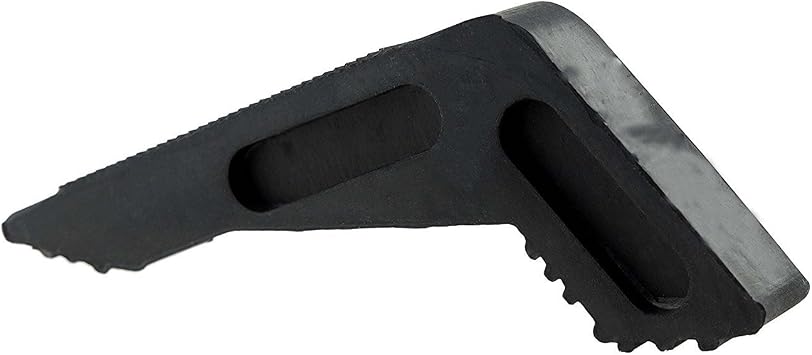 MXY Door Stopper, Heavy Duty Rubber Door Stop Wedge for Large Door Gaps to Help Fix the Door for Home Office Classroom Works on Different Floor Surfaces Black