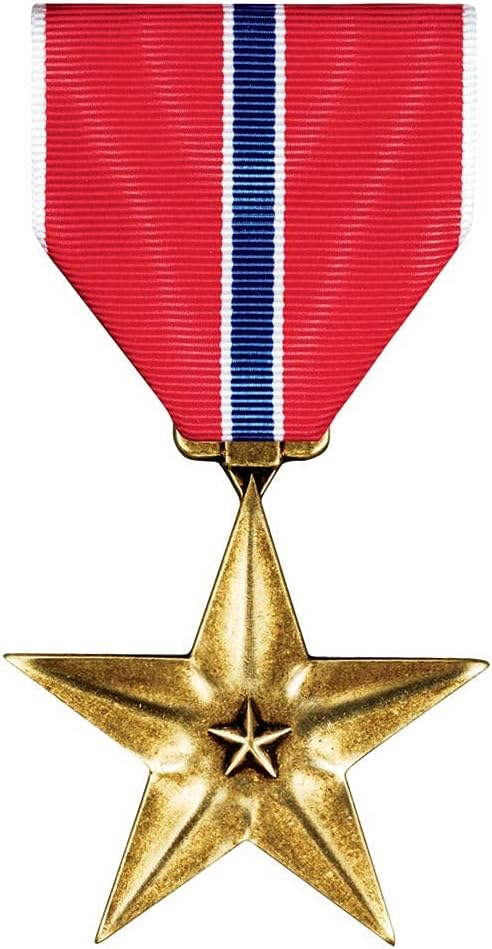 MEDALS OF AMERICA EST. 1976 Bronze Star Medal BSM Full Size Offically Licensed Made in the USA