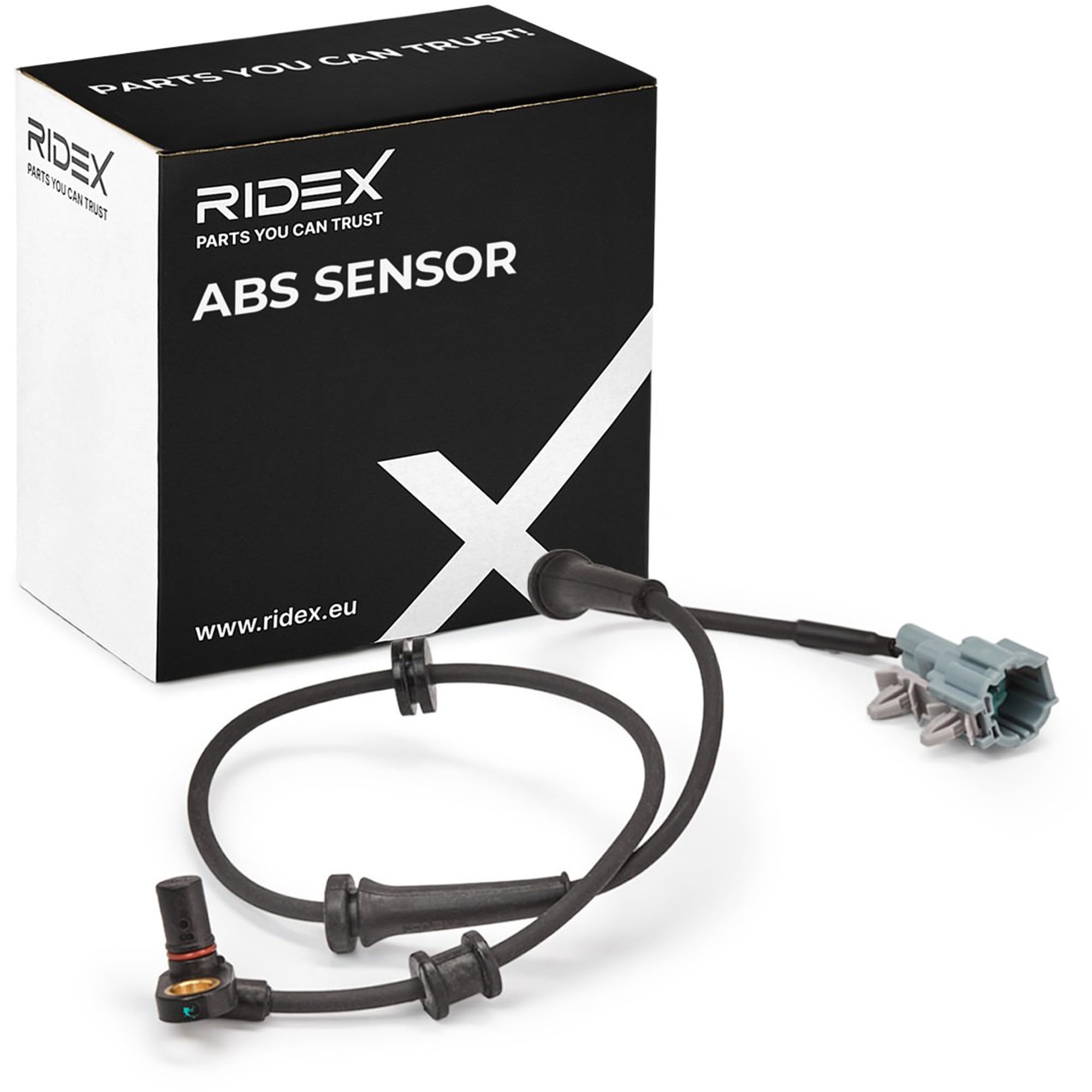 RIDEX 412W0162 Capteur ABS des deux côtés de l'Avant Compatible avec NISSAN Pathfinder III R51