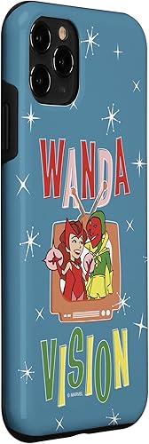 Vista 78 de Funda para TV retro WandaVision Wanda & Vision para iPhone 13 Marvel
