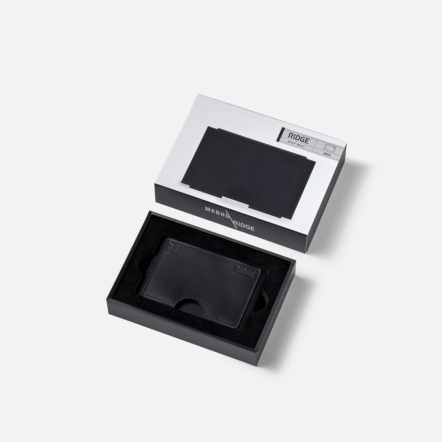 Ridge Biflex Wallet for Men - Slim Minimalist Compact Wallet with RFID Protected Lining, Leather Front Pocket Wallets for Men (MKBHD) - Image 5