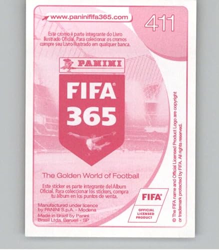 Miniatura 2 de 2016-17 Panini FIFA 365 Stickers CentralSouth America #411 Mateo Musacchio Villarreal Official Soccer Album Sticker in Raw (NM or Better) Condition