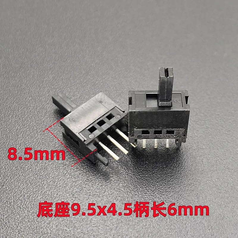 LLBOGRGGN 5PC KLT-12039 トグルスイッチボタンインライン 3 ピン 2